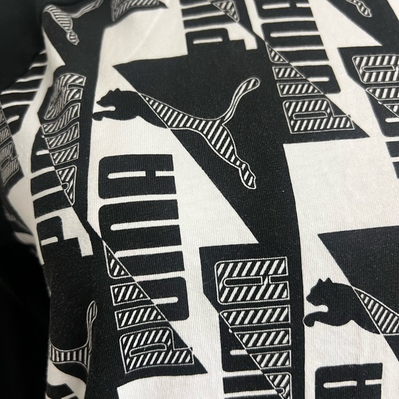 Puma Monochrome Graphic Tee - Picture 2 of 5